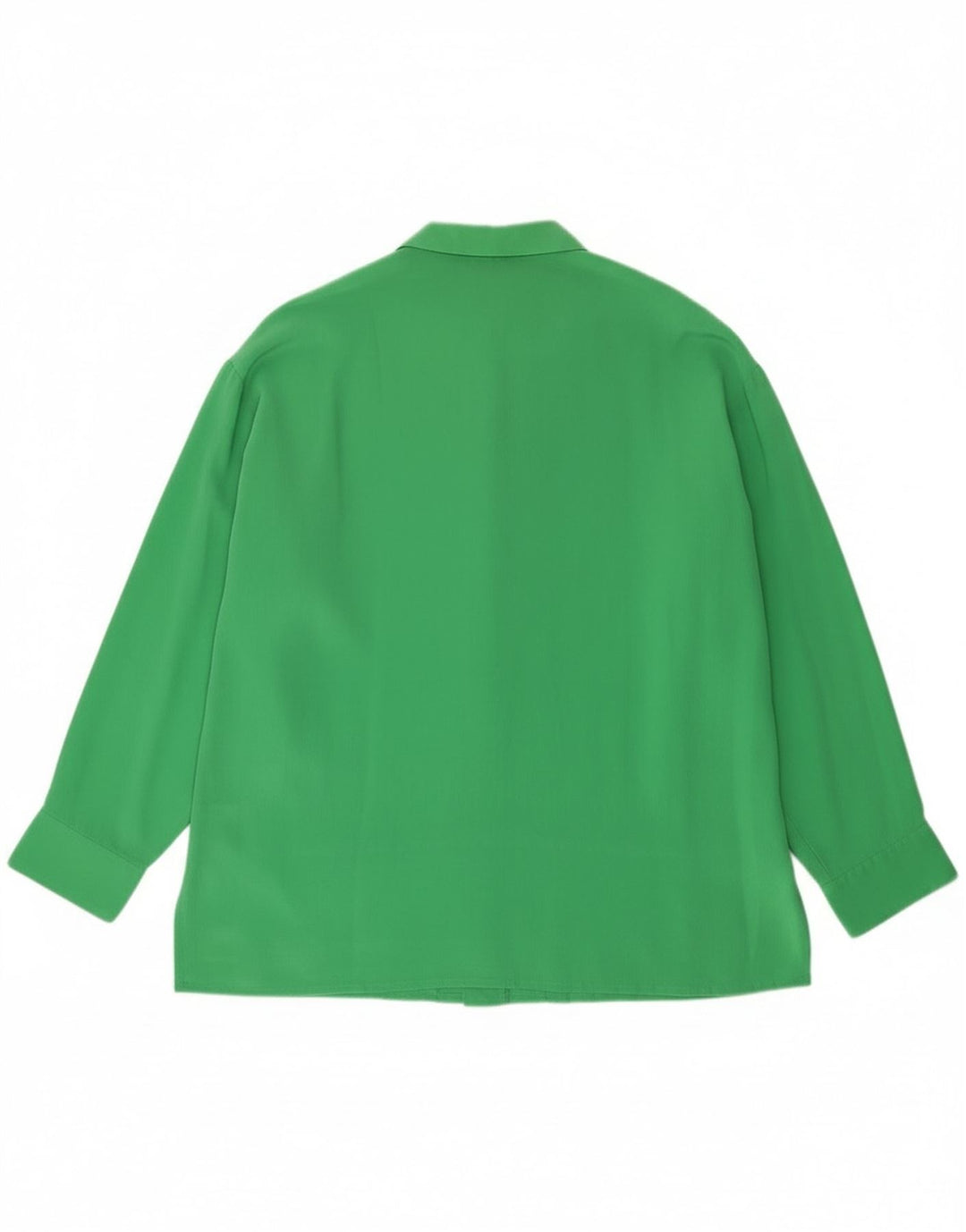Nuova Citta Chemisier Femme IT 48 XL Vert Soie