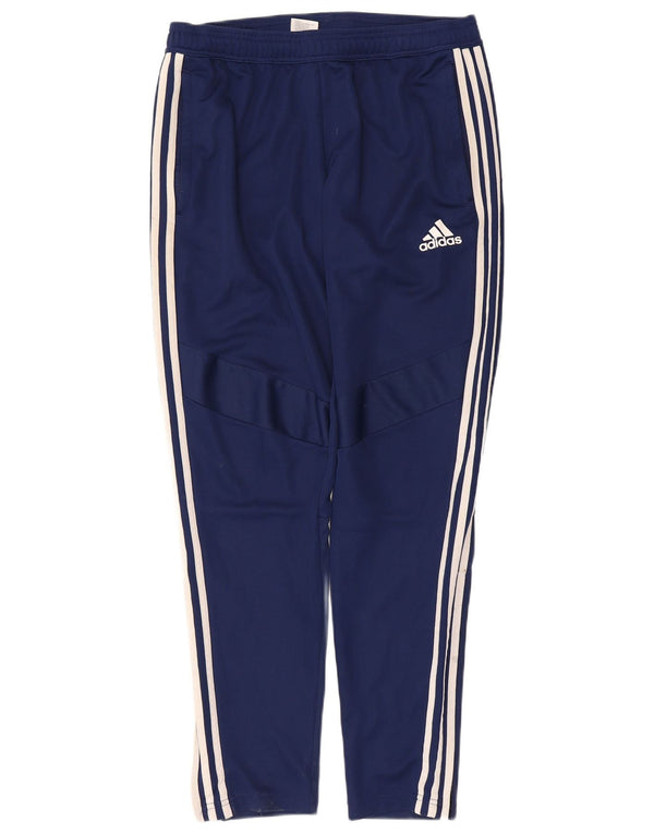 Adidas Pantalon de survêtement pour homme Large Bleu marine Polyester