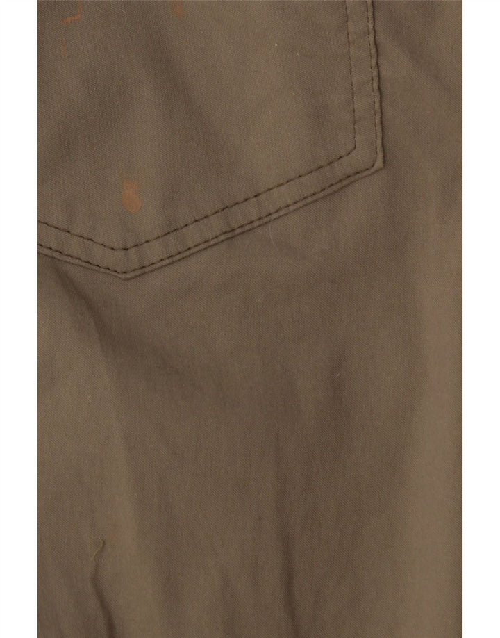 Wrangler Pantalon Cargo Droit Homme W30 L30 Kaki Nylon
