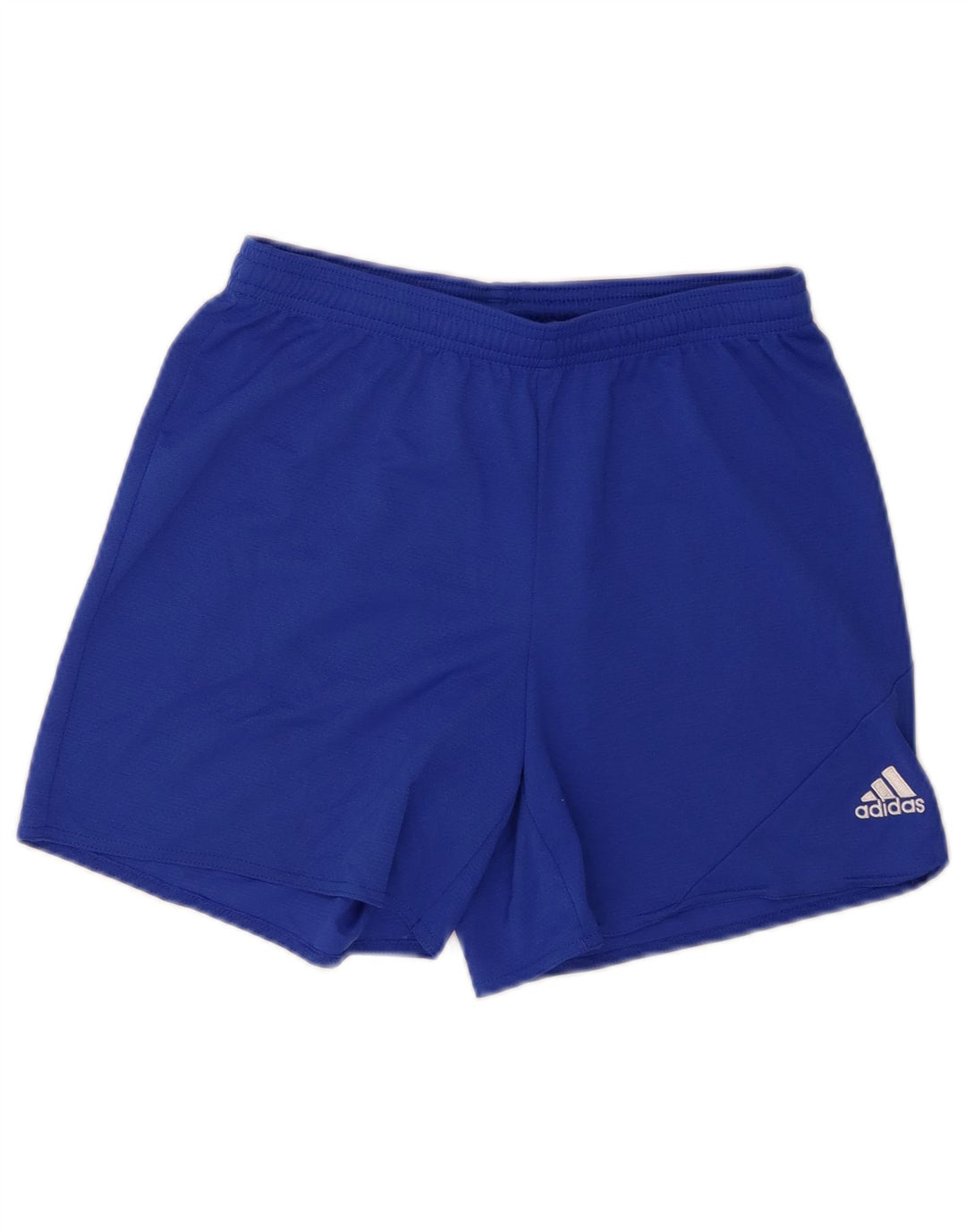 Adidas Climalite Sport Shorts UK 10 Petit Bleu Polyester