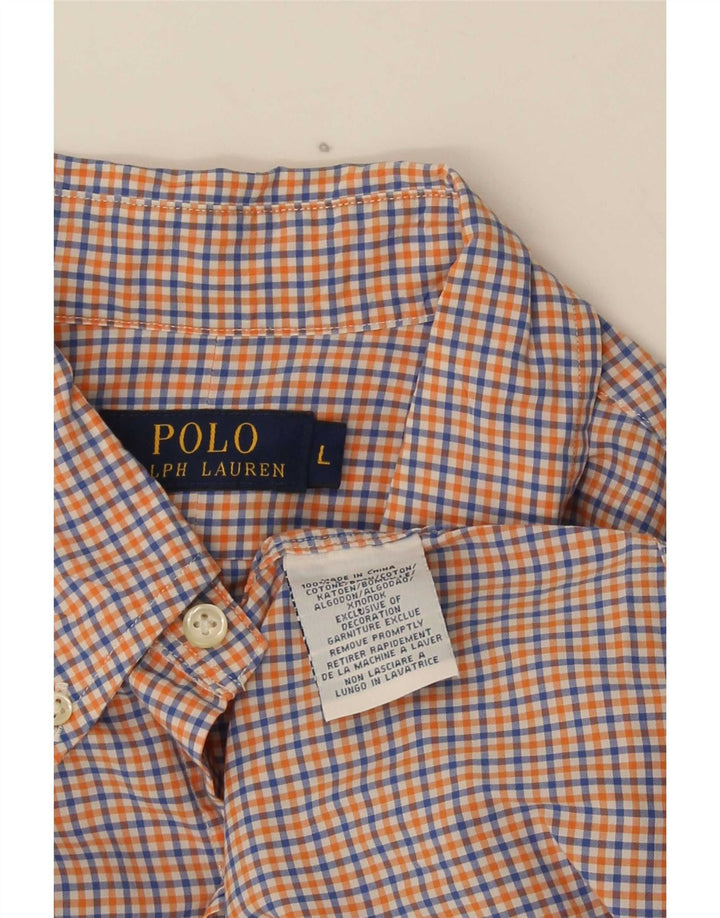 Polo Ralph Lauren Chemise Homme Grand Coton Vichy Multicolore