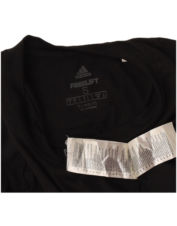 Adidas Hommes Climalite T-Shirt Haut Petit Noir Polyester