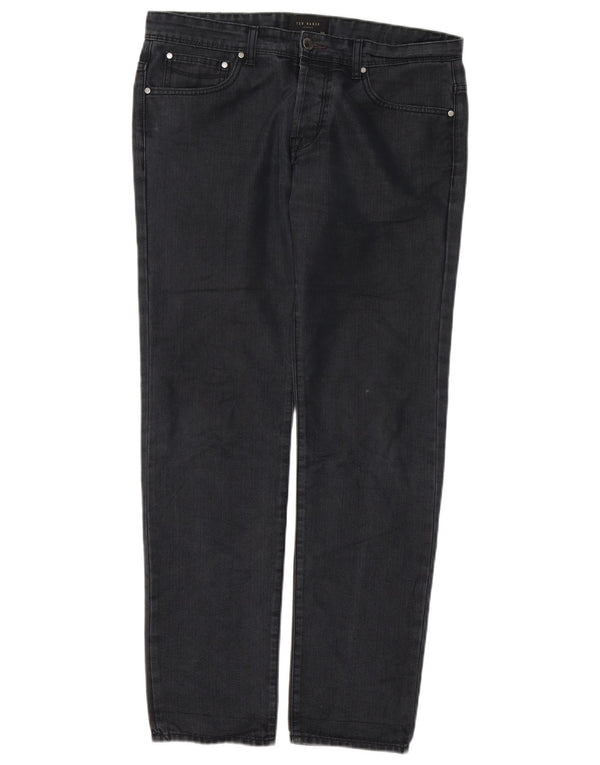 Ted Baker Jean Droit Homme W32 L30 Noir