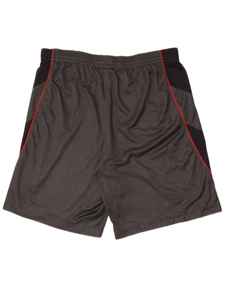 Nike Short de sport pour homme 2XL Gris Colorblock Polyester
