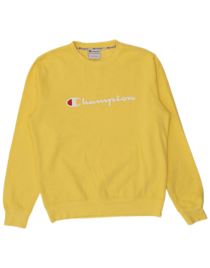 Champion Sweat-shirt graphique pour hommes, grand coton jaune