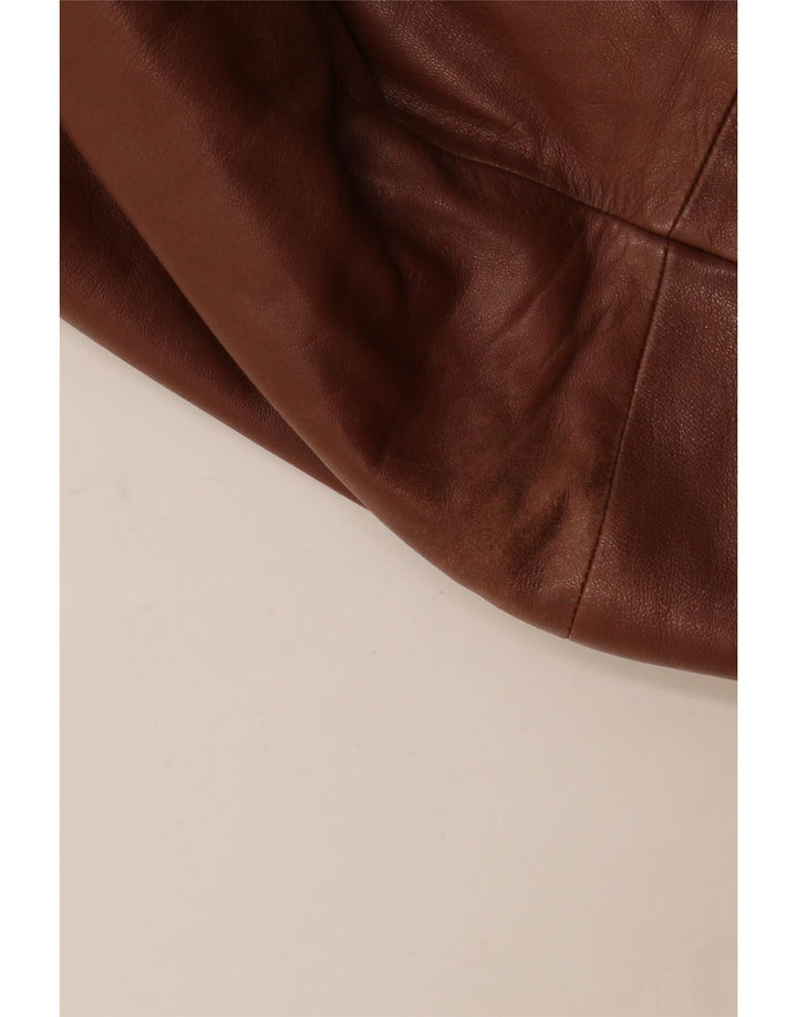 Veste en cuir Scout pour homme UK 40 Large Marron