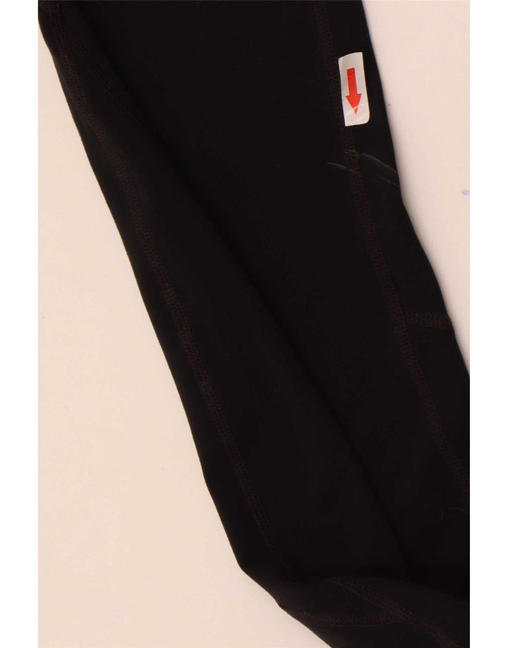 Gap Leggings Femme UK 10 Petit Noir Polyester