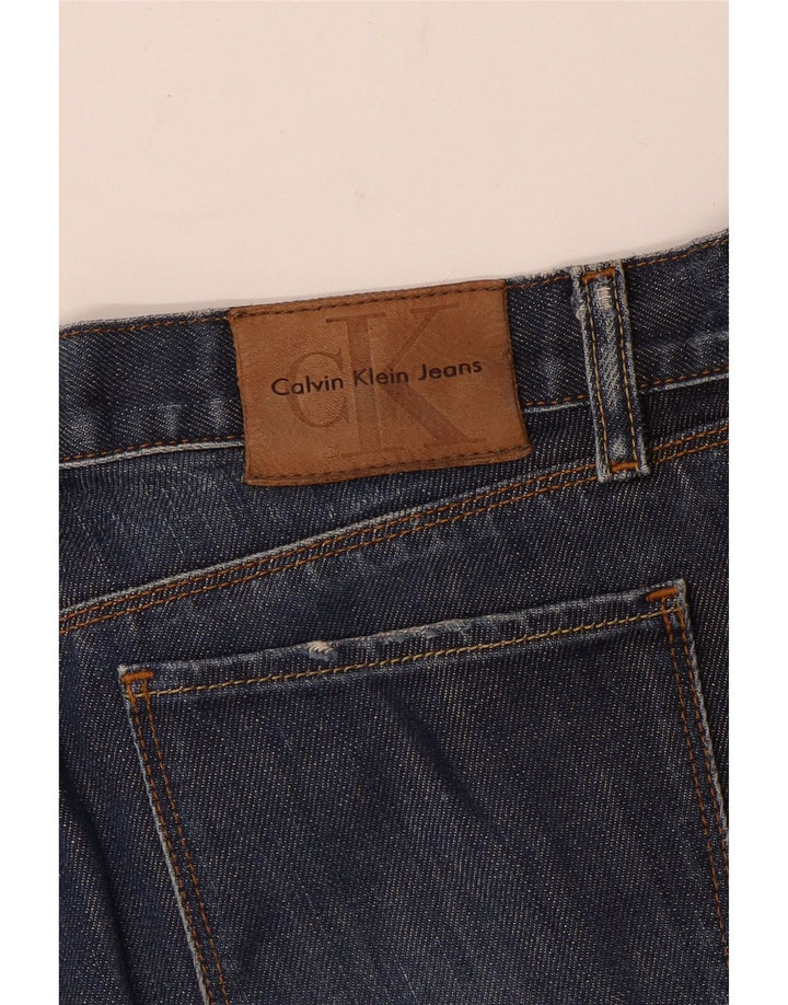 Calvin Klein Jean Bootcut Femme W28 L29 Bleu Marine