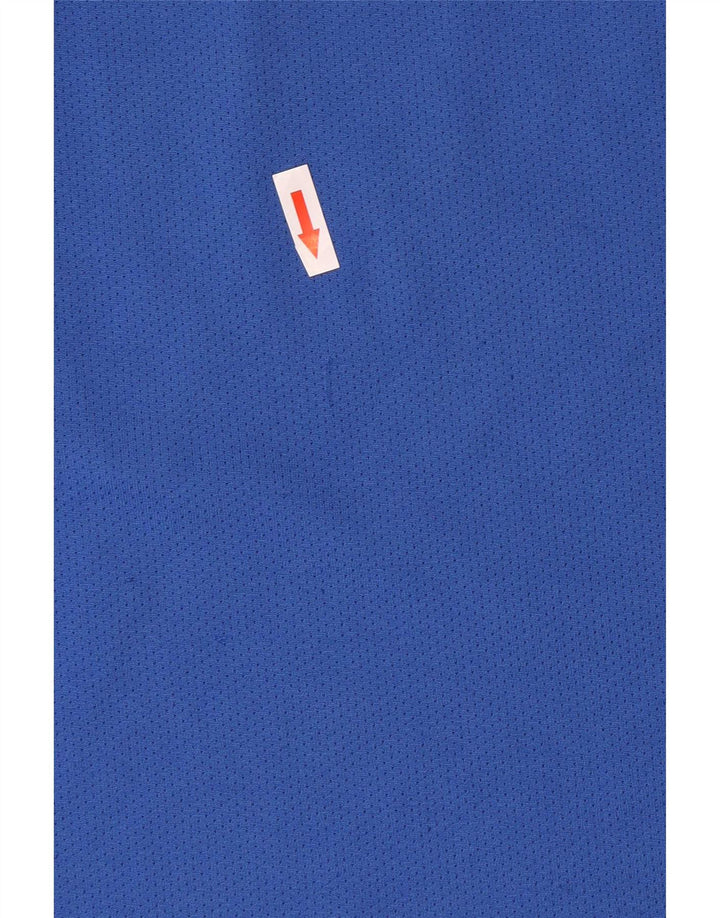 Nike Hommes Dri Fit T-Shirt Haut Grand Bleu Polyester