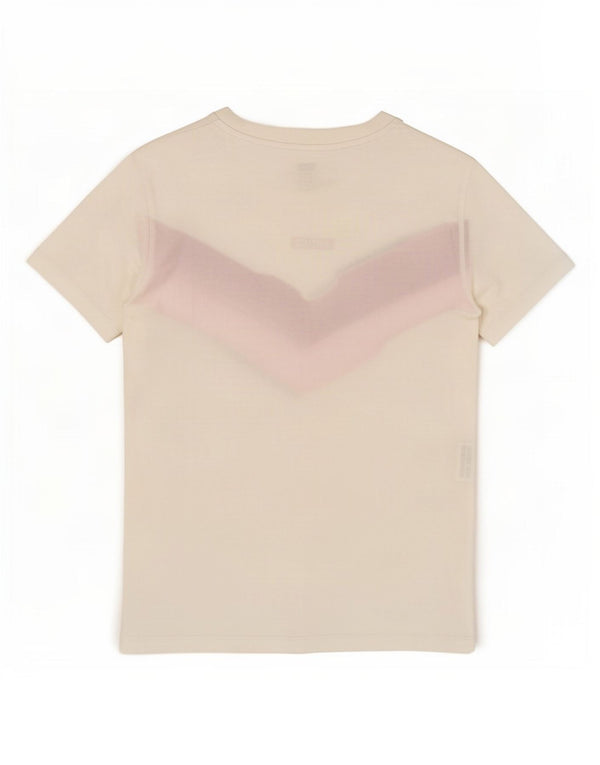Levi's T-Shirt Femme UK 6 XS Blanc Colorblock Coton