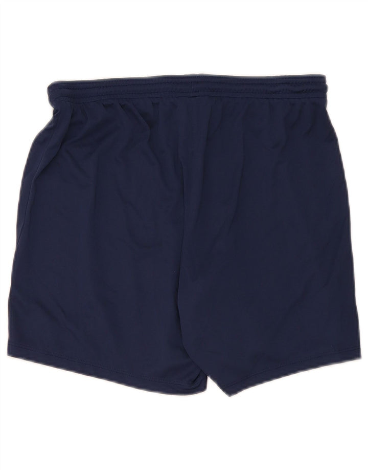 Nike Short de sport Dri Fit pour homme en polyester bleu marine moyen