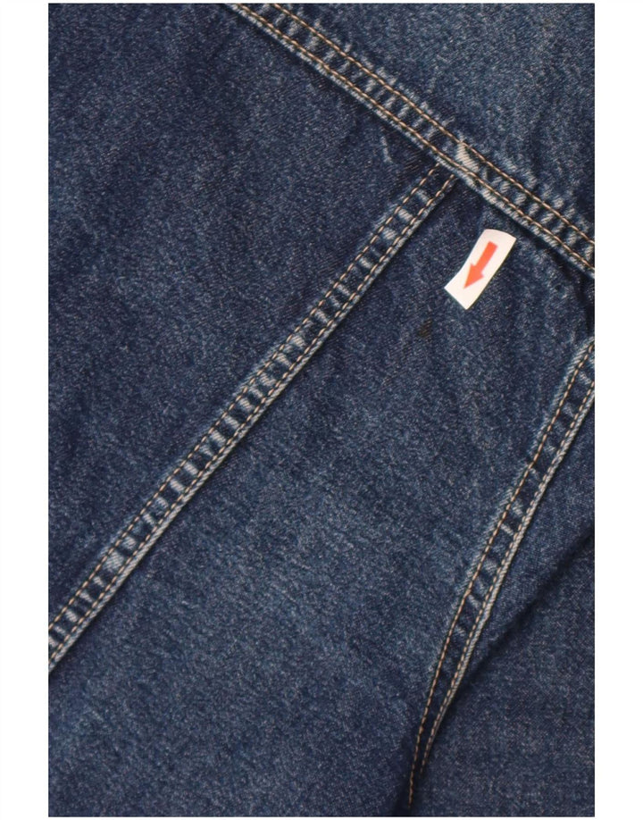 Benetton Veste en Jean Homme UK 42 XL Bleu Coton
