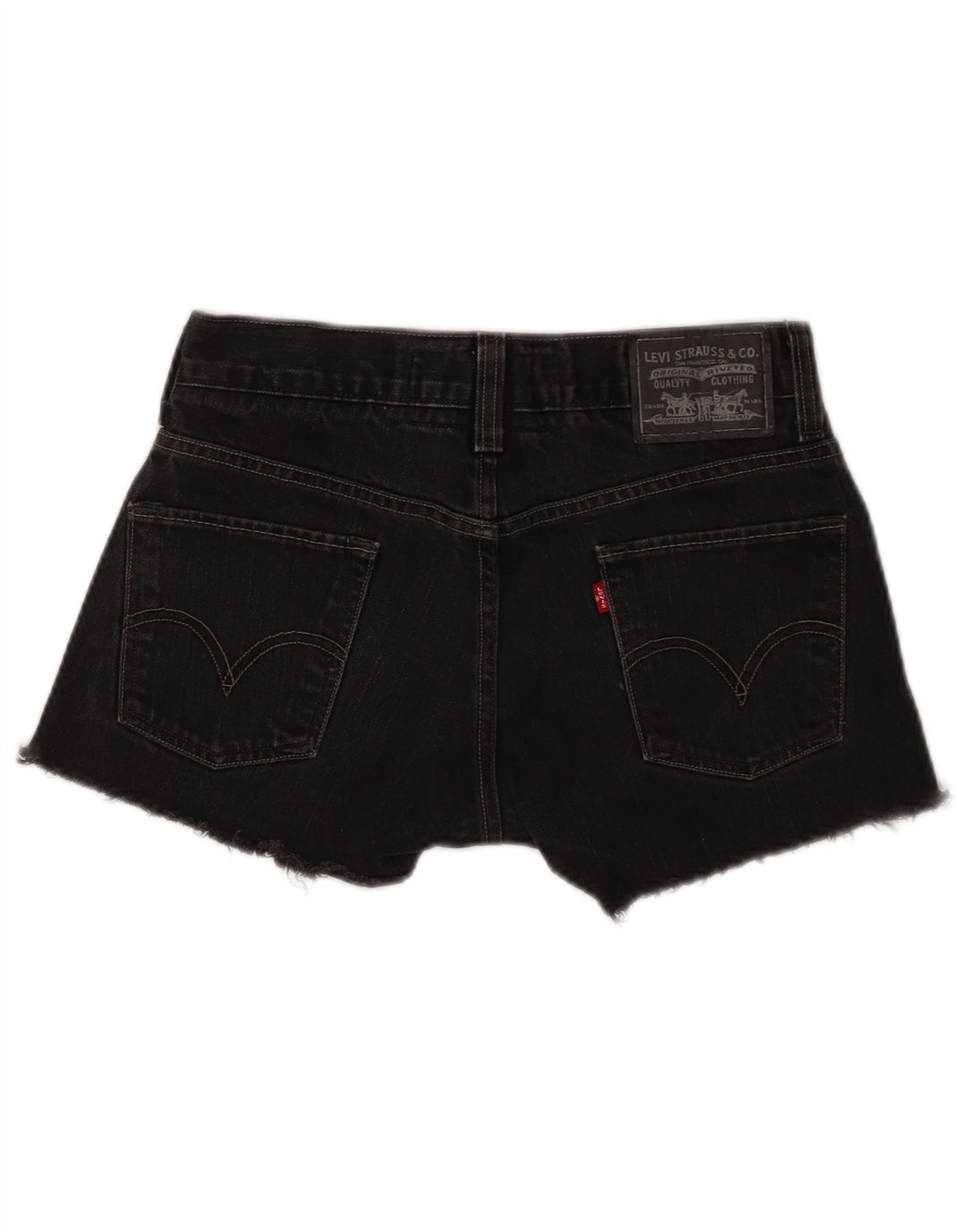 Levi's Short en Jean 511 Skinny W30 Femme Noir Moyen Coton