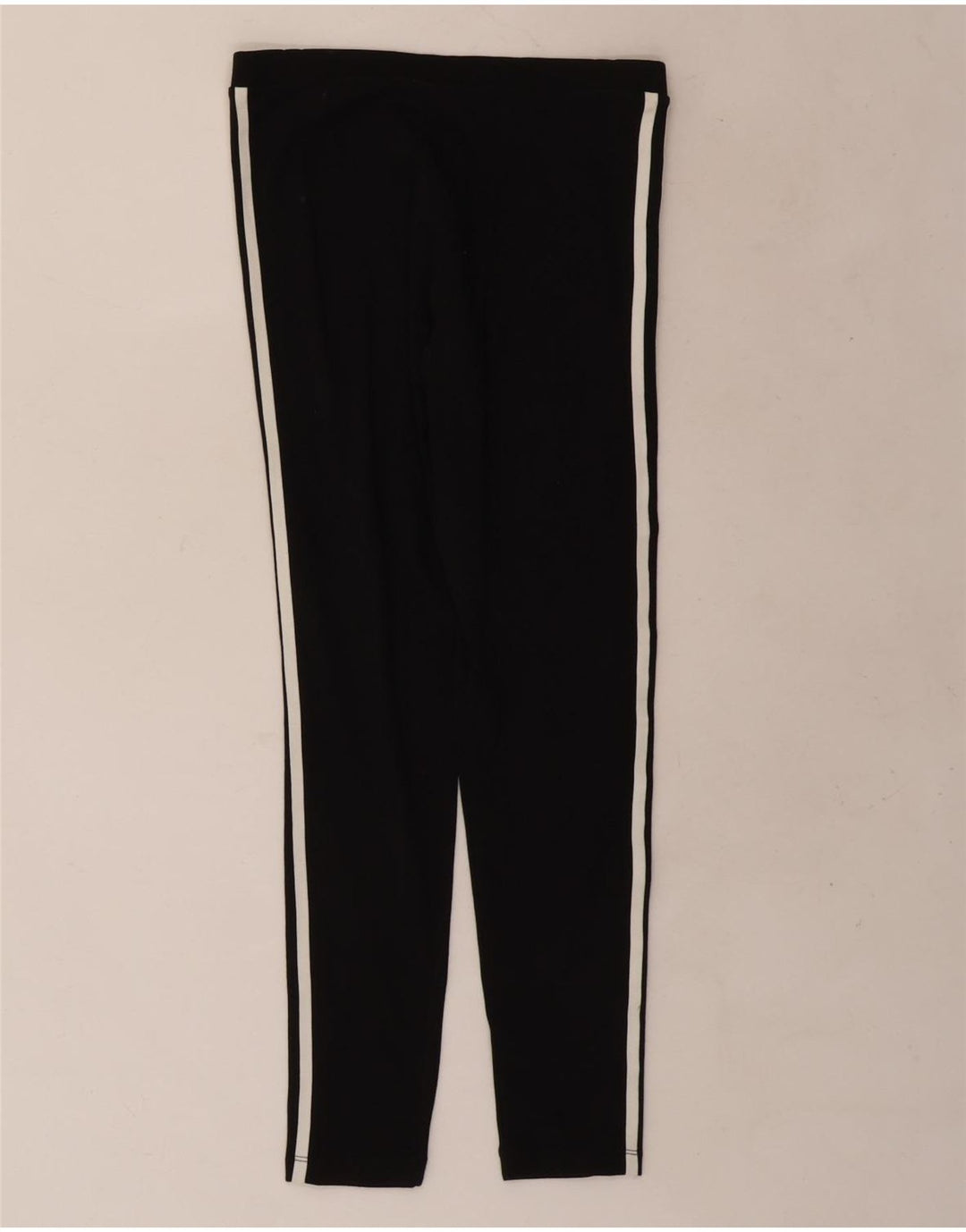 Adidas Leggings Femme UK 8 Petit Coton Noir