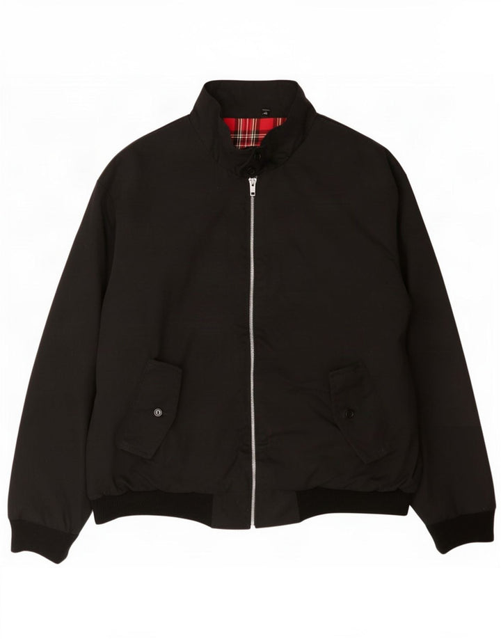 Veste Bomber Homme Vintage UK 42 XL Noir