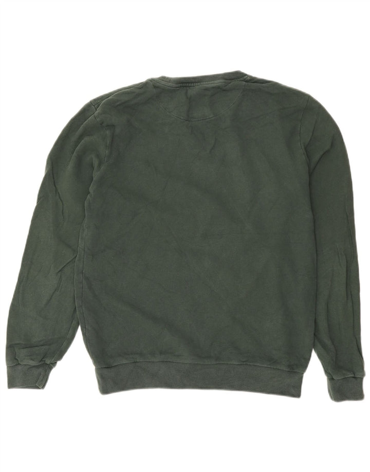 Jack Wills Sweat-shirt pour homme en coton vert petit