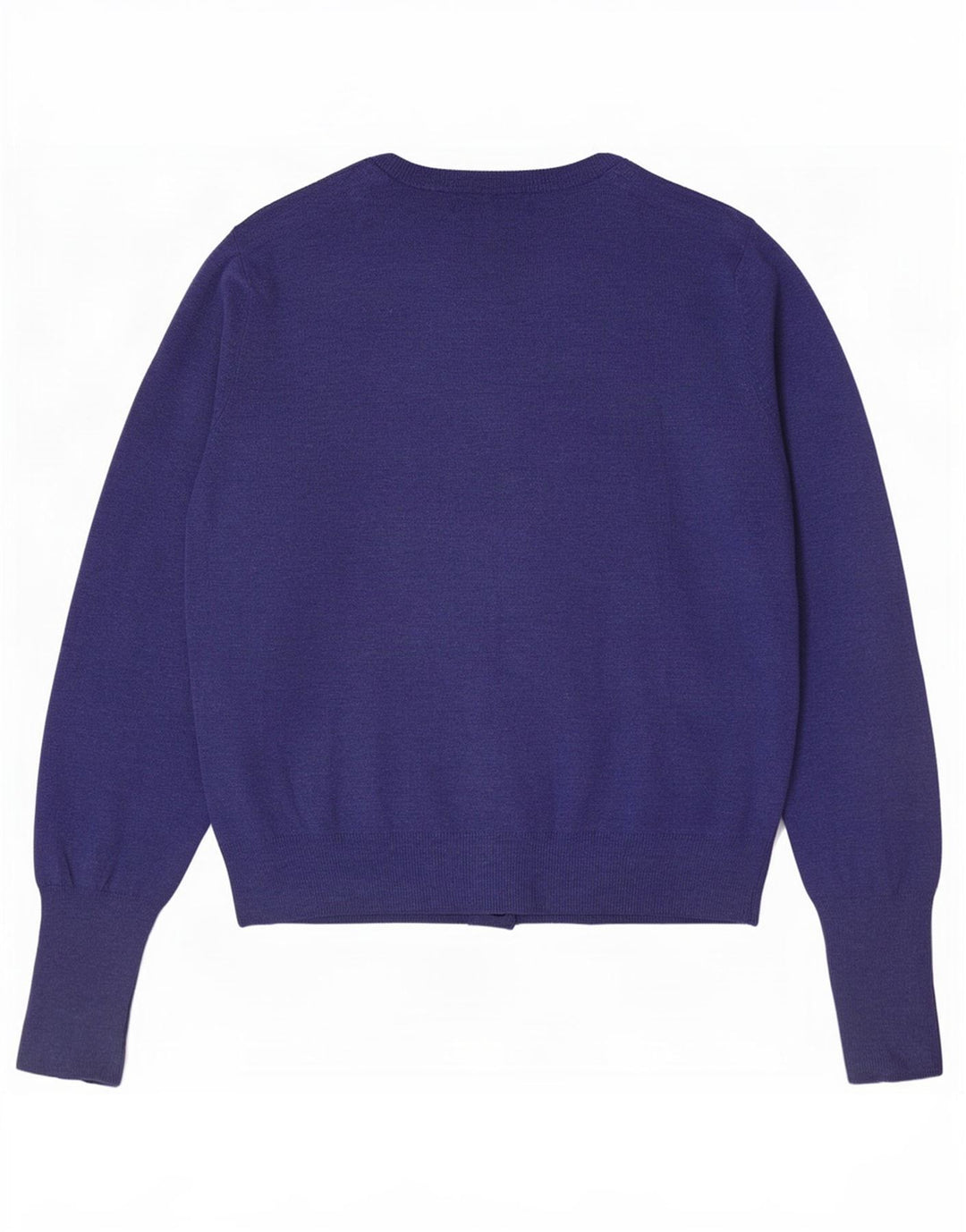 Marks & Spencer Pull Cardigan Femme UK 12 Bleu Moyen Viscose