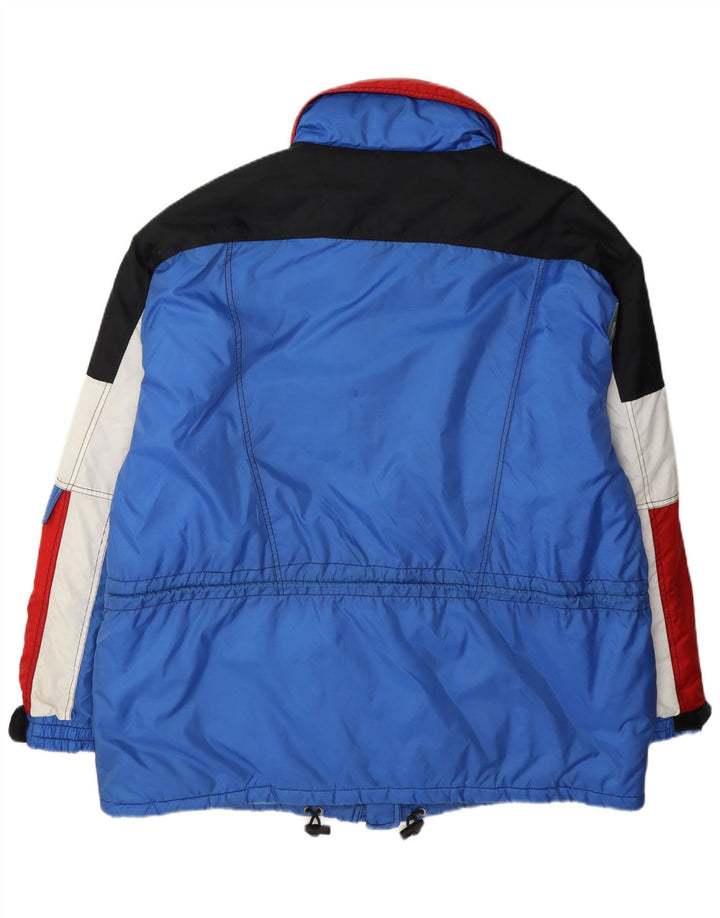 Crane Veste de Ski Homme XL Bleu Colorblock Polyamide
