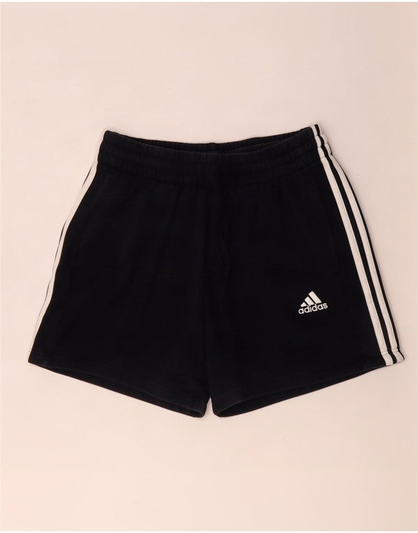 Adidas Short de sport pour femme UK 14 en coton noir moyen