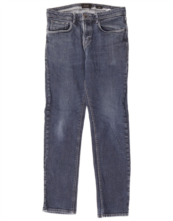 Massimo Dutti Jean Slim Homme W31 L29 Bleu Coton