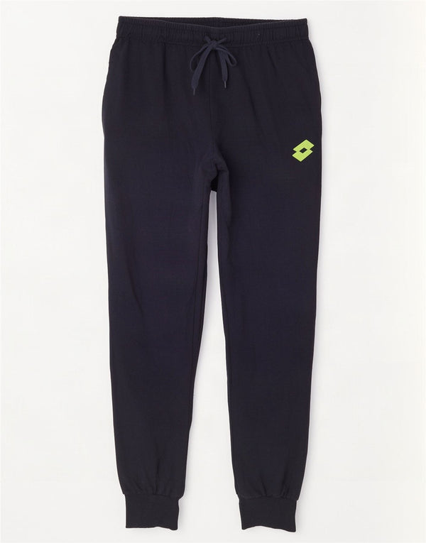 Lotto Pantalon de Survêtement Homme Joggers XL Bleu Marine Coton