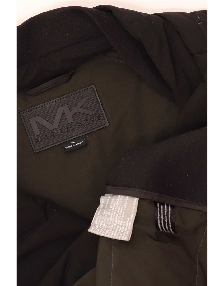 Michael Kors Veste matelassée pour homme UK 42 XL Noir Polyester