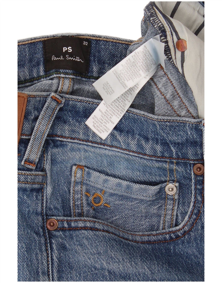 Paul Smith Jean Slim Homme W32 L30 Bleu Coton