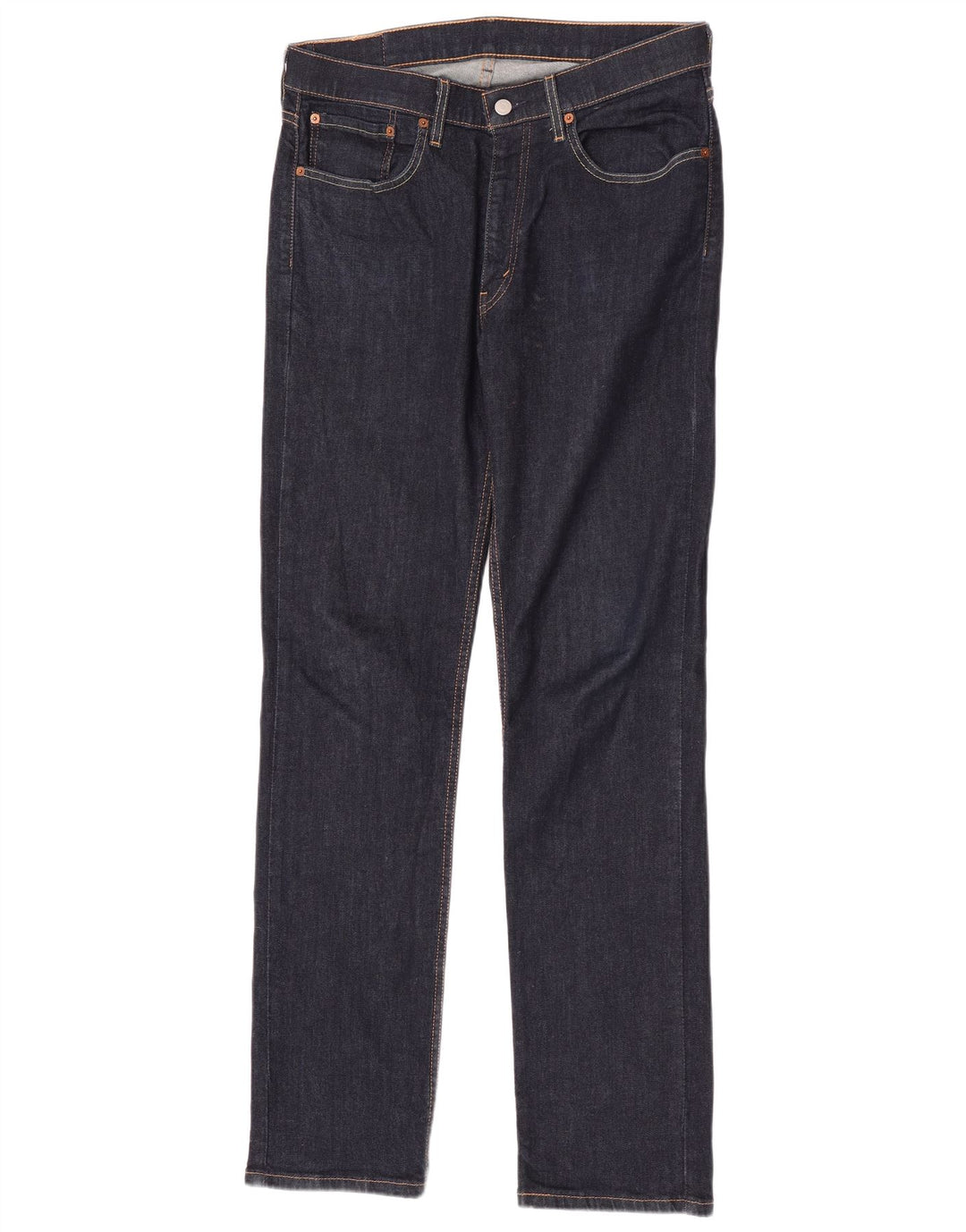 Levi's Jean Droit 514 Homme W34 L34 Bleu Marine Coton