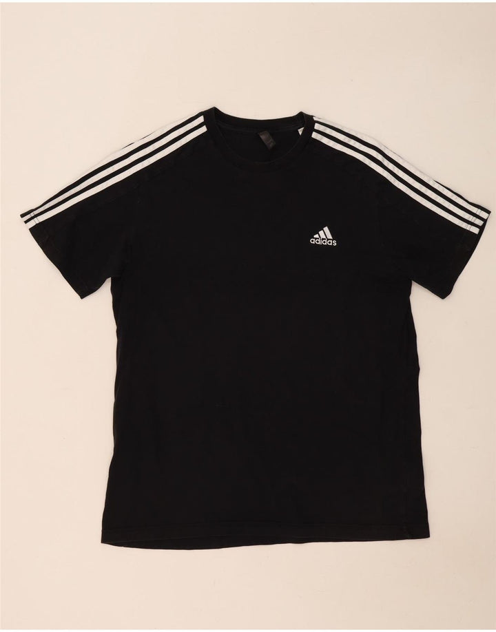 Adidas T-Shirt Homme Haut Grand Coton Noir