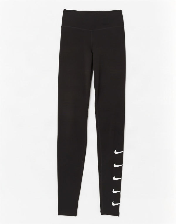 Legging Nike Dri Fit Graphic pour femme UK 4 XS Noir Polyester