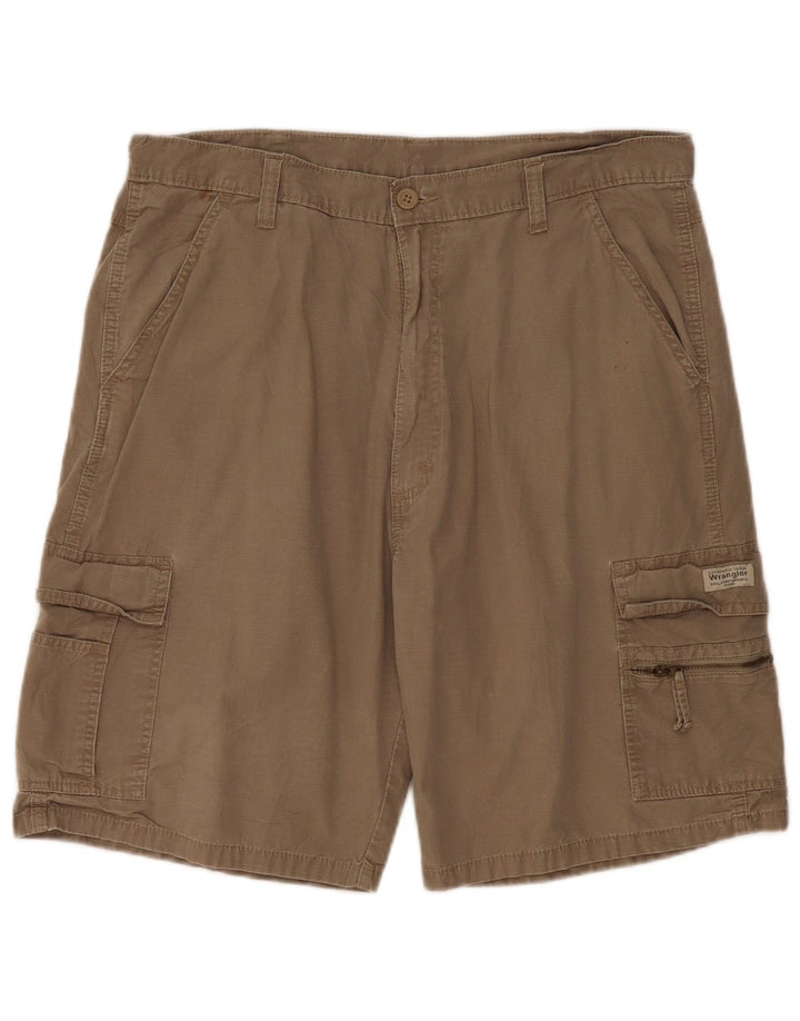 Wrangler Short cargo pour homme W36 en coton kaki Taille L