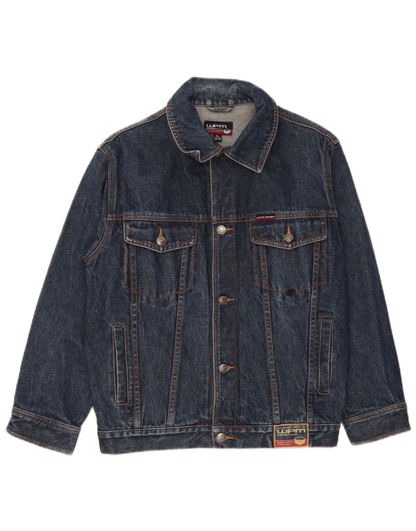 WPM Veste en Jean Homme UK 42 XL Bleu Coton