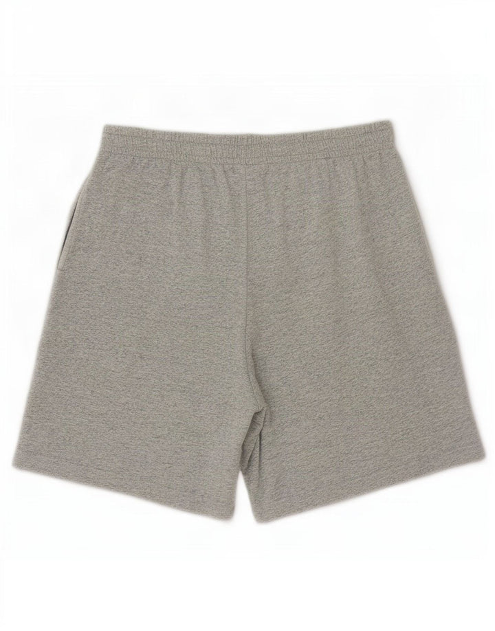 Champion Short de Sport Homme Gris Moyen Chiné Coton