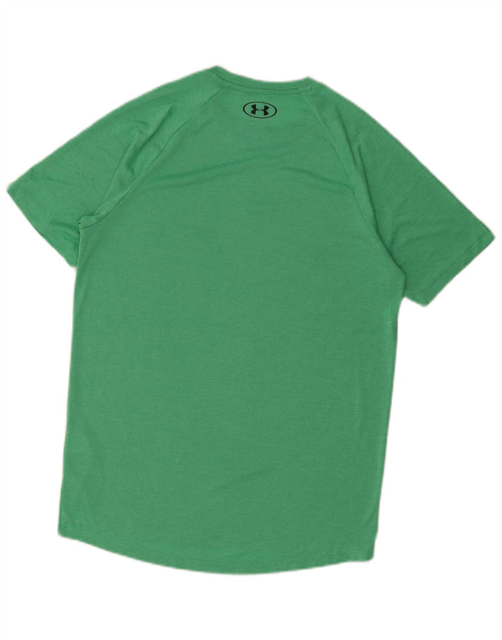 Under Armour T-Shirt Loose Fit Homme Petit Vert Polyester