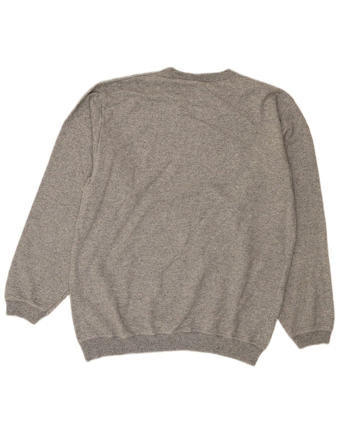 Champion Sweat-shirt graphique pour homme en coton moucheté gris grand