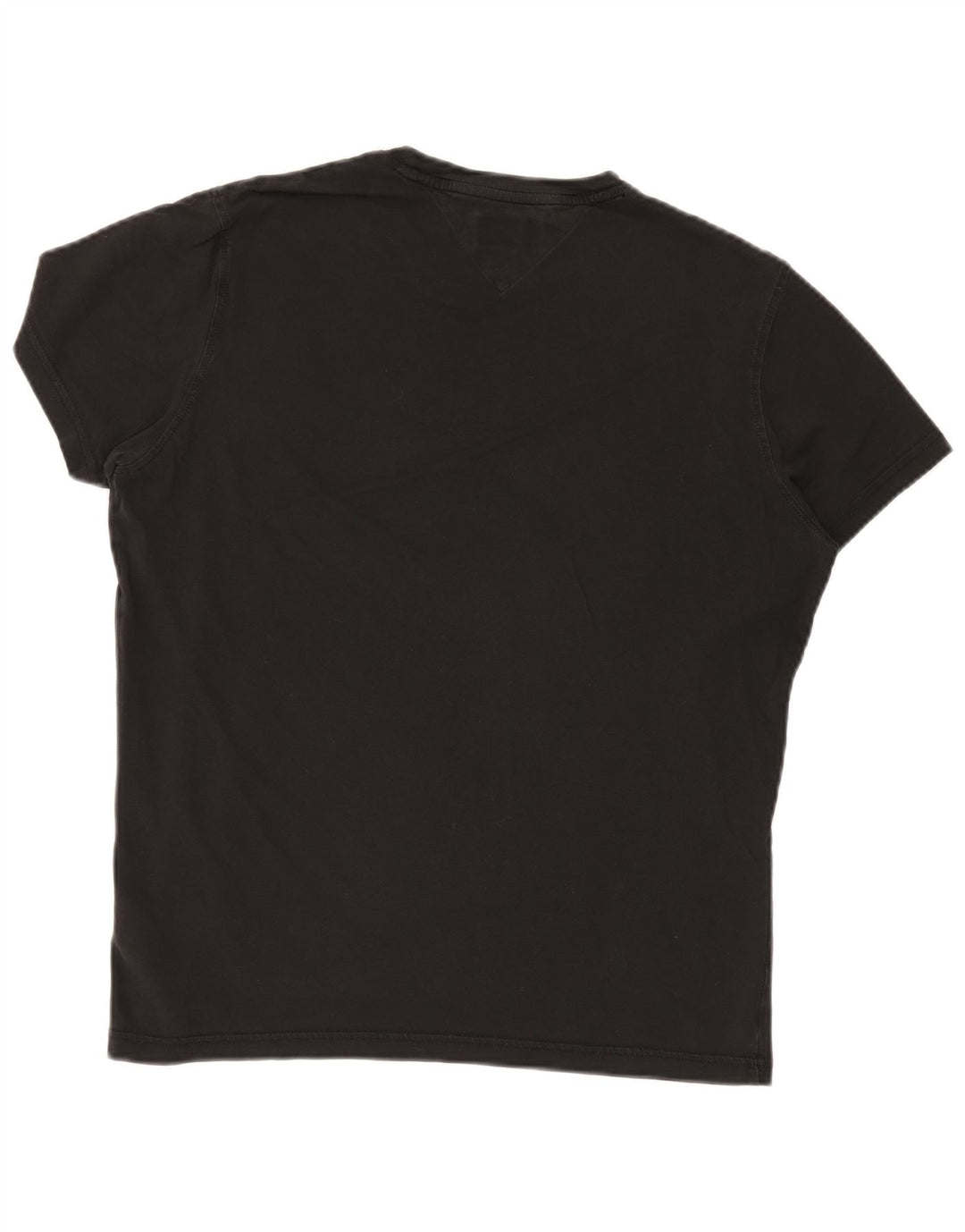 TOMMY HILFIGER T-Shirt Homme Noir Moyen Coton