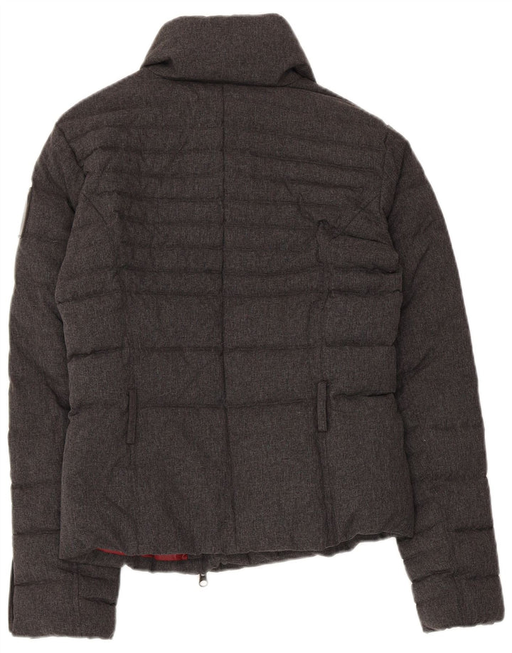 Bomboogie Veste rembourrée pour femme UK 10 Petit nylon gris