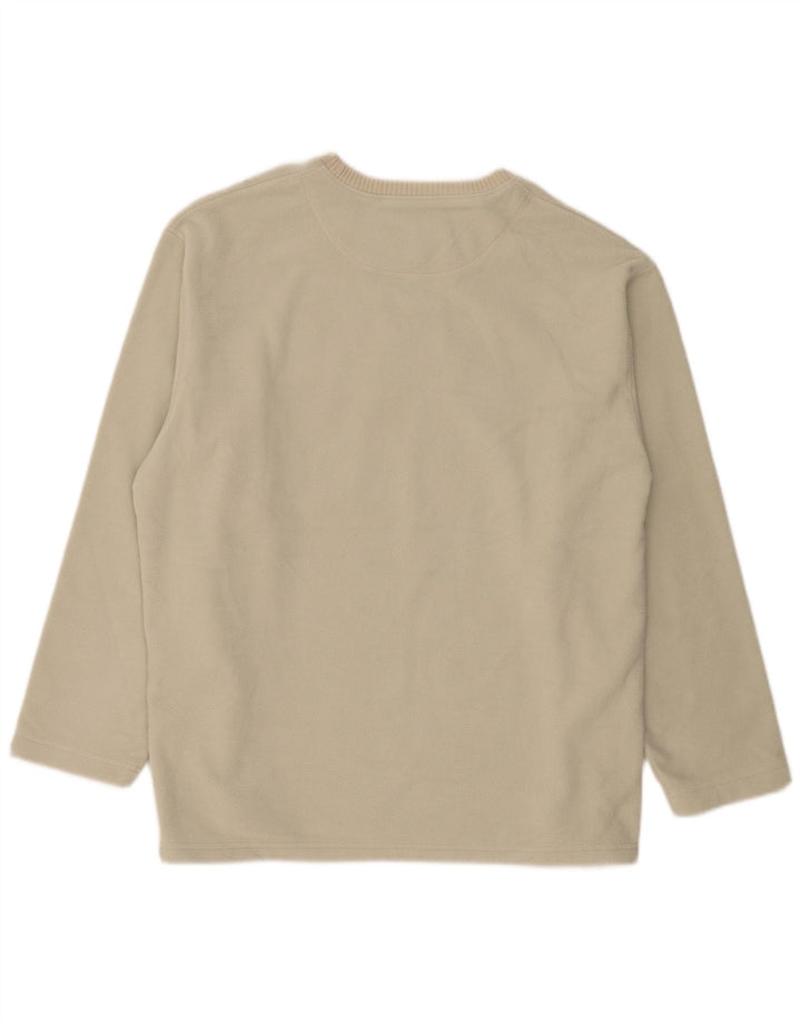 Marks & Spencer Pull Polaire Homme XL Beige Polyester