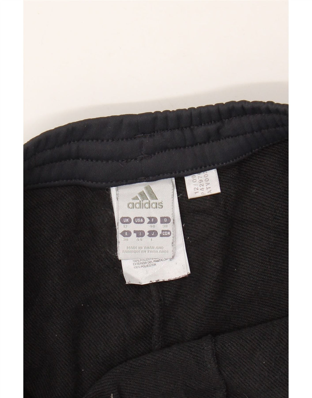 Adidas Pantalon de survêtement pour femme Joggers UK 12 Gris moyen Polyester