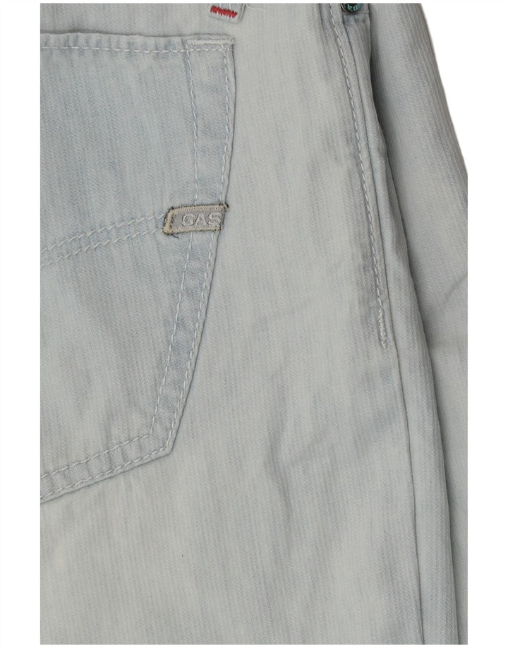 Gas Short en Jean Homme W29 Bleu Moyen Coton