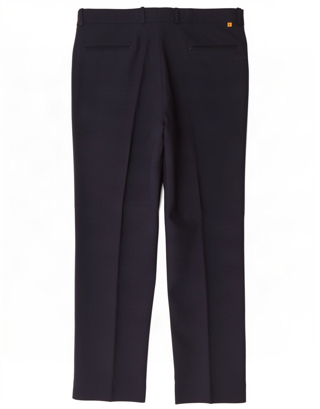 Farah Pantalon décontracté droit pour homme W36 L30 Bleu marine Polyester
