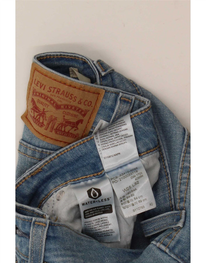 Levi's Femme 726 Jean évasé W25 L32 Bleu Coton