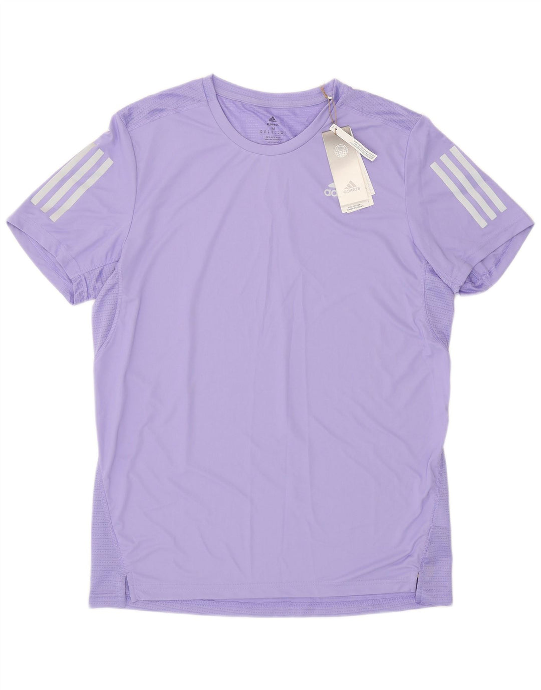 Adidas Homme Aeroready T-Shirt Top Violet Moyen Polyester