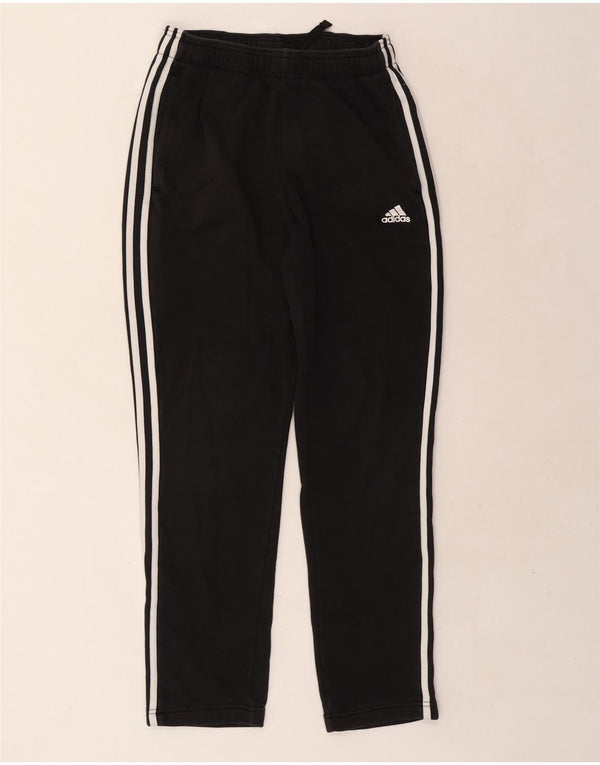Adidas Mens Tracksuit Trousers Medium  Black Cotton