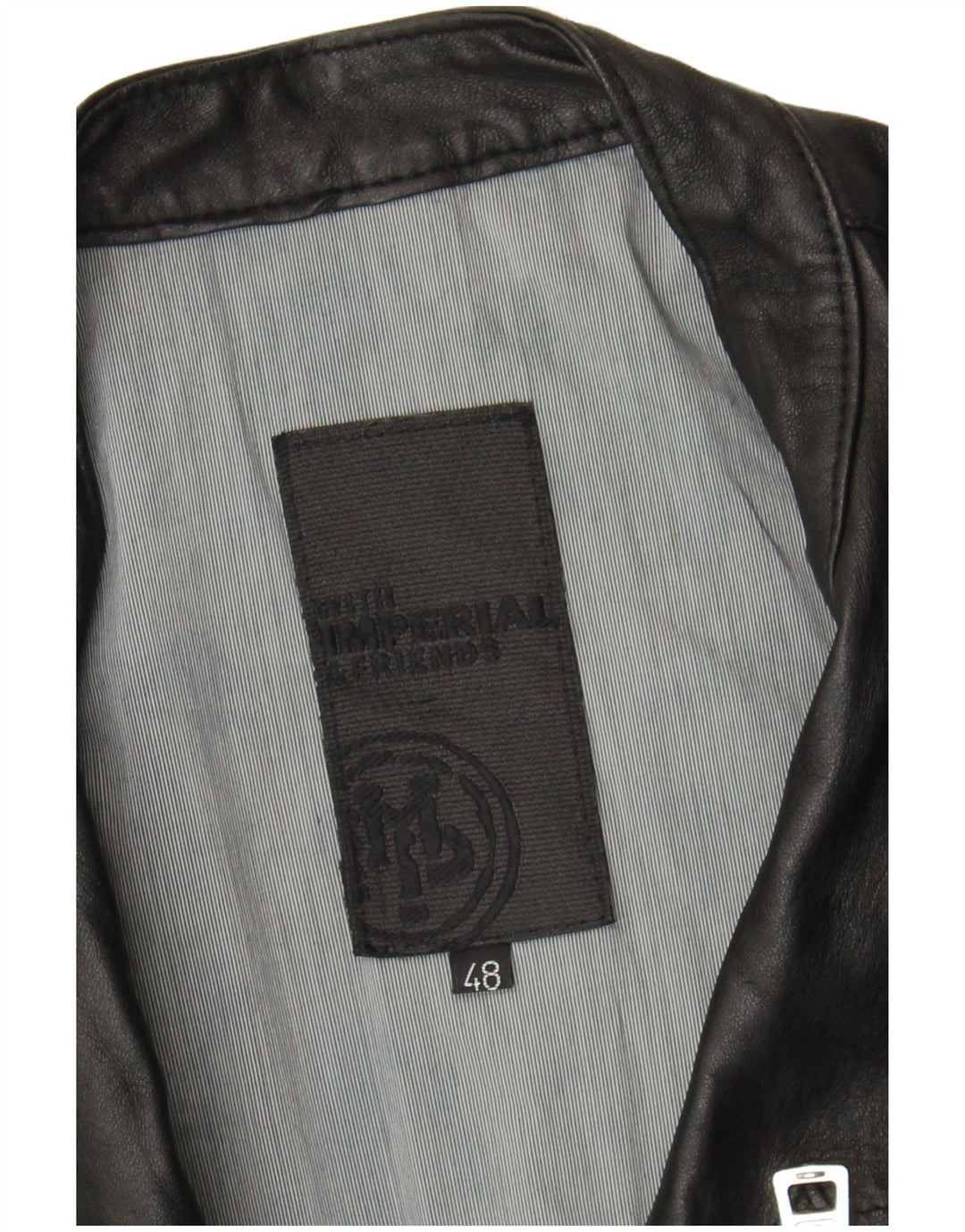 Imperial Veste en cuir militaire pour femme IT 48 XL Noir