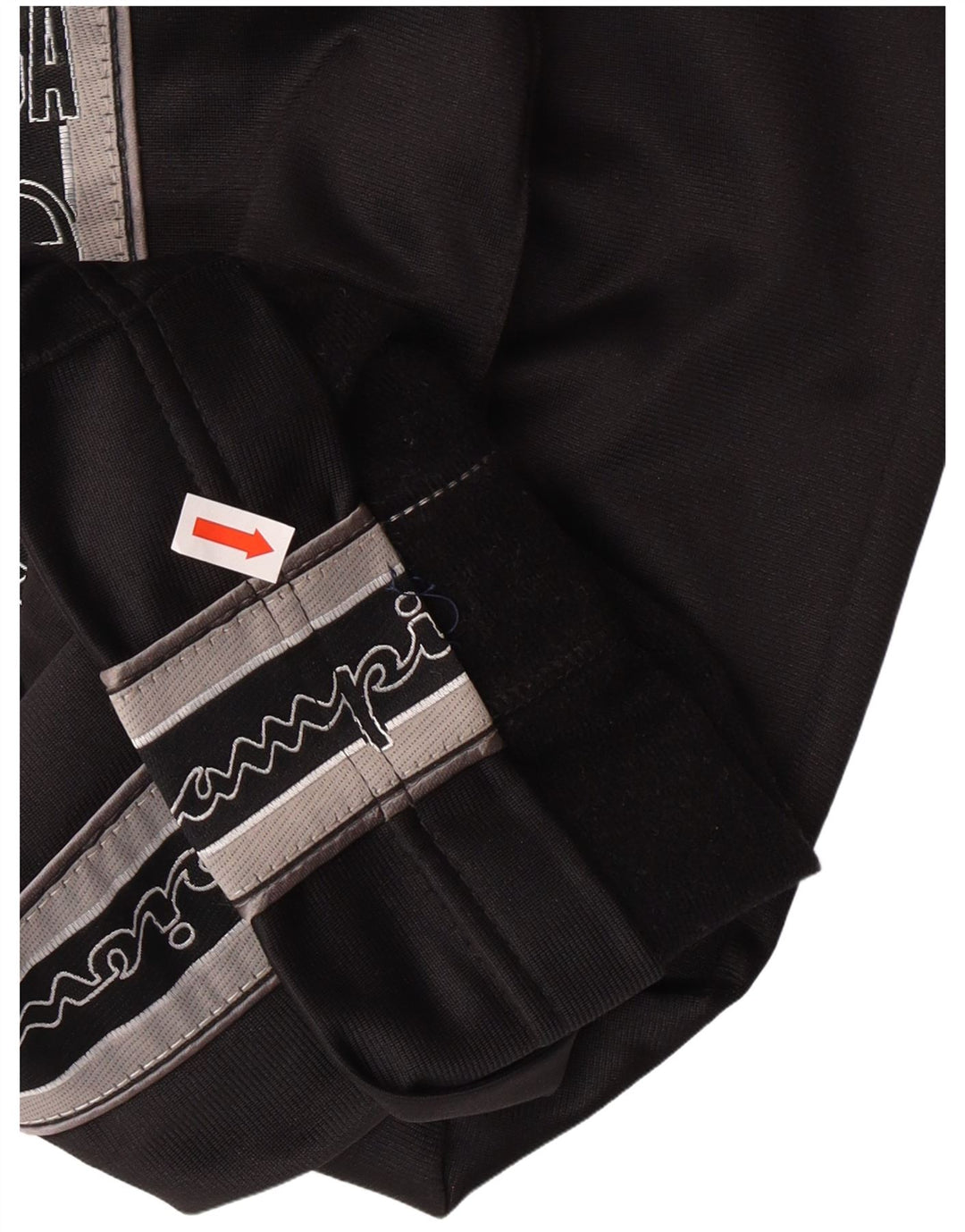 CHAMPION Pantalon de Survêtement Graphique Homme Noir Moyen Polyester