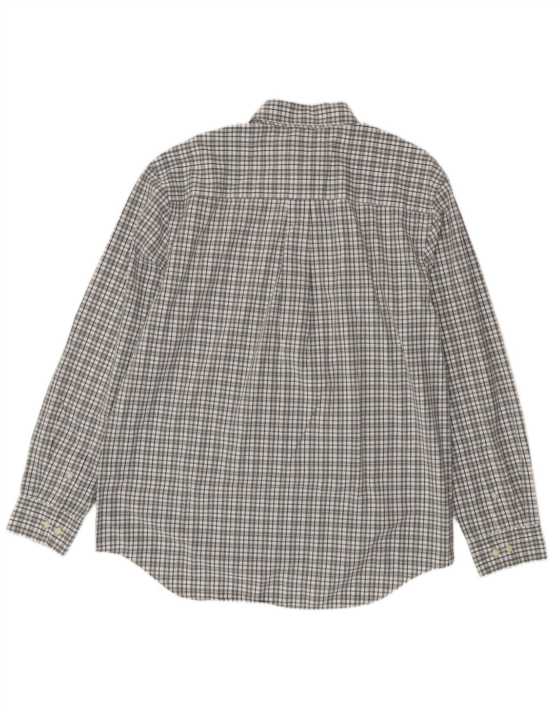 Timberland Chemise Homme Grand Carreau Blanc Coton