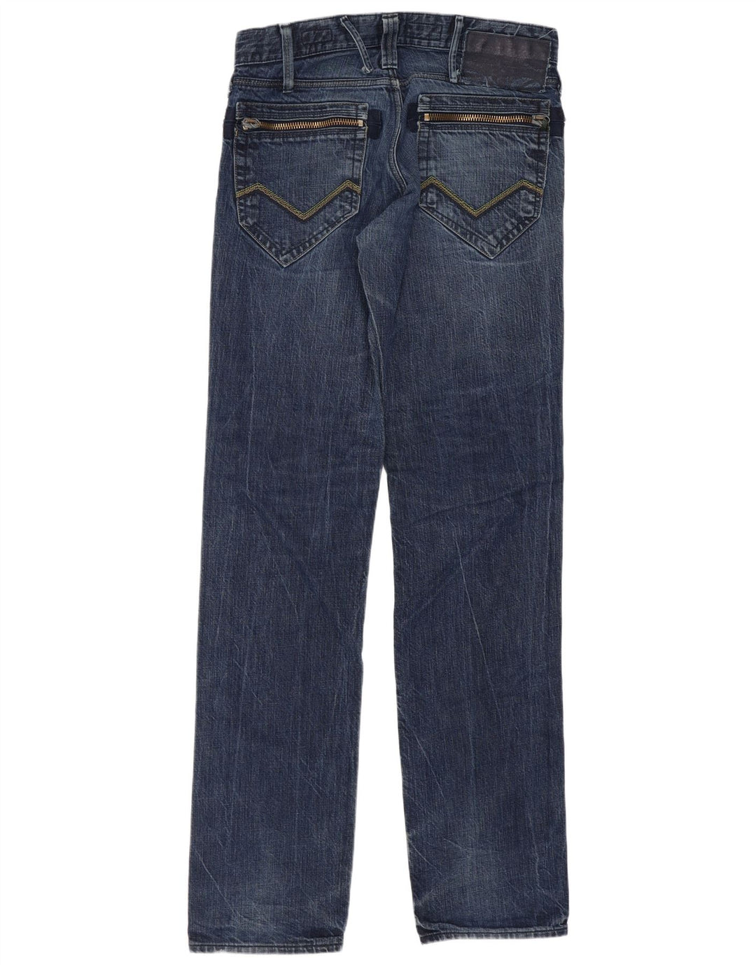 Energe Jean Droit Liam Femme W31 L36 Bleu Coton