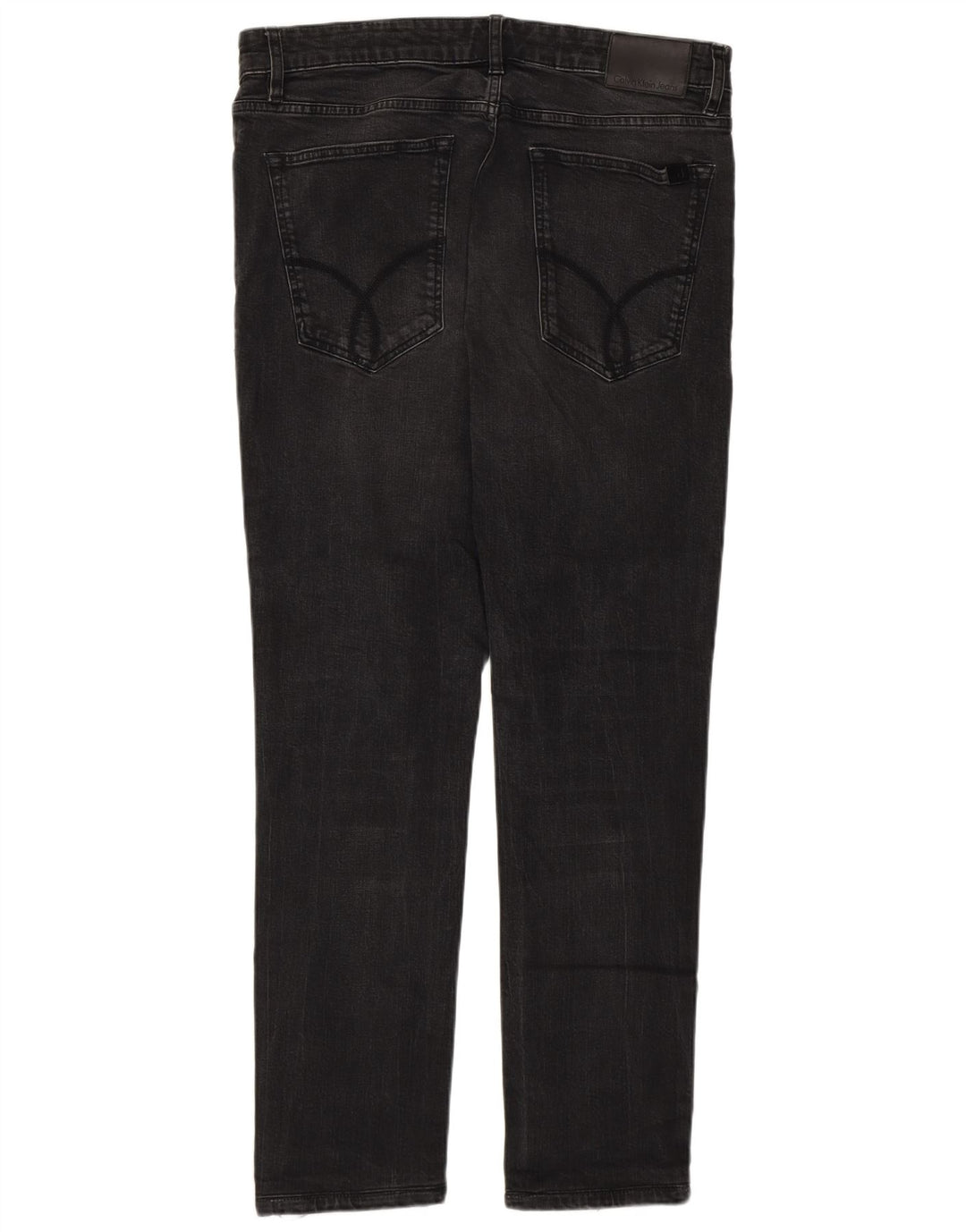 Calvin Klein Jean fuselé W33 L29 homme gris coton