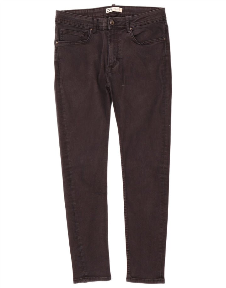 Zara Jean skinny pour homme EU 40 Medium W31 L28 Gris